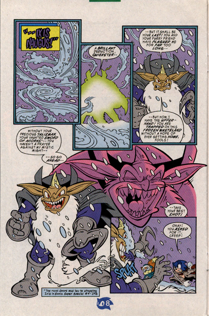 Sonic - Archie Adventure Series November 1998 Page 8